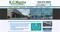 Desktop Screenshot of kcmartintransmissions.com